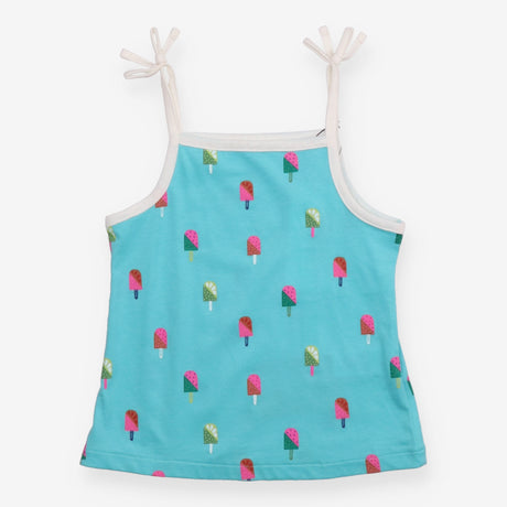 Vest top blue ice lollies