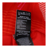 Skirt Red Mix Geometric Print Pleated Midi Lined