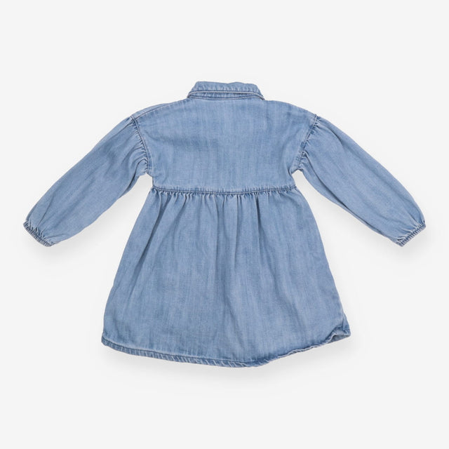 Dress denim collar LS pockets