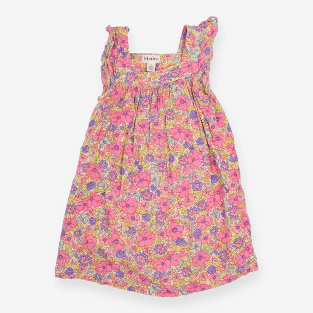 Pink floral dress