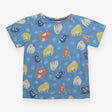 T-Shirt Blue Koalas and Monkeys