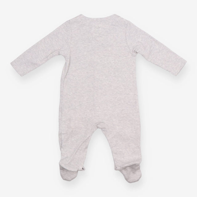 Sleepsuit Grey Chick and Lamb Flying a Kite