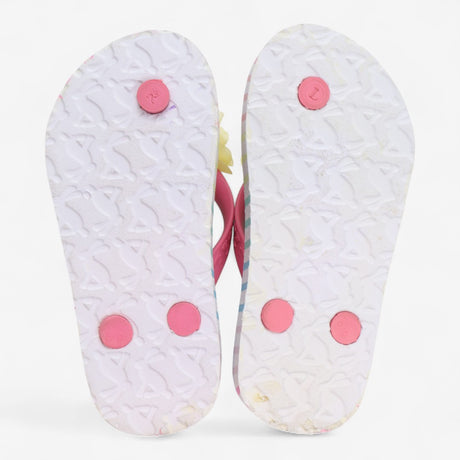 Flip Flops Candy Stripe with Ruffles