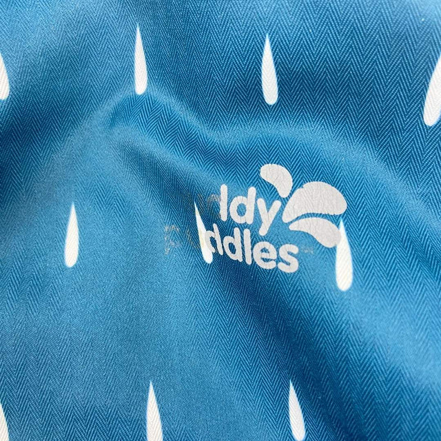 Teal Geen Raindrop Rainsuit