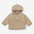 Sweater teddy fleece hood