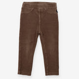 Brown Velour leggings 