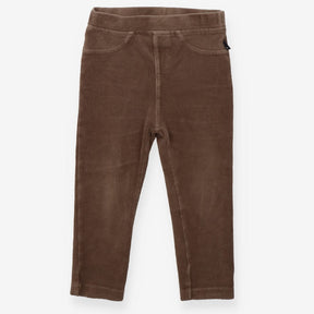 Brown Velour leggings 