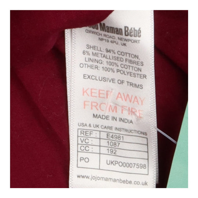 Party Dress Burgundy  Rabbit Tulle Skirt