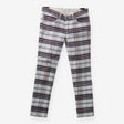 See by Chloé Blue Red Plaid Skinny Jeans