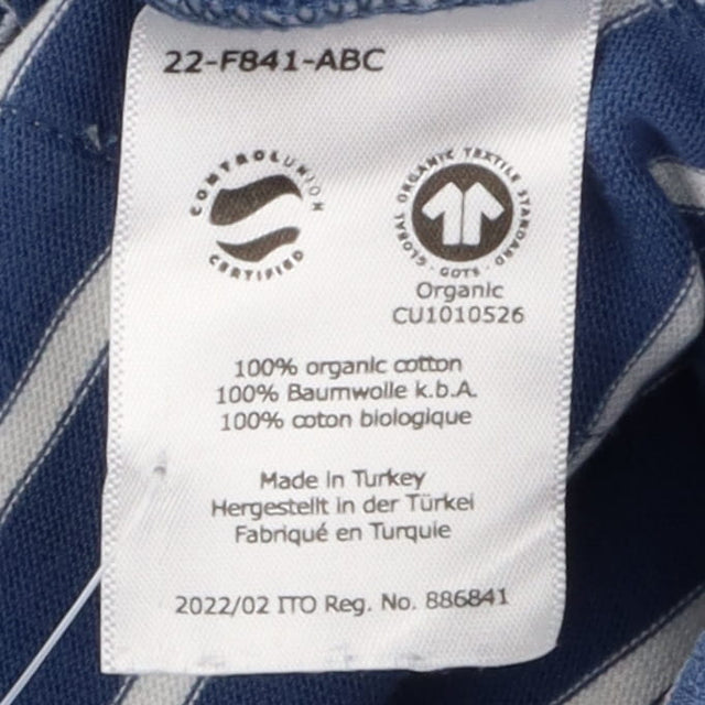 Shorts corfe blue stripe with grey pocket