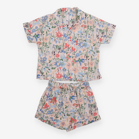 Pyjamas Short Cream Floral