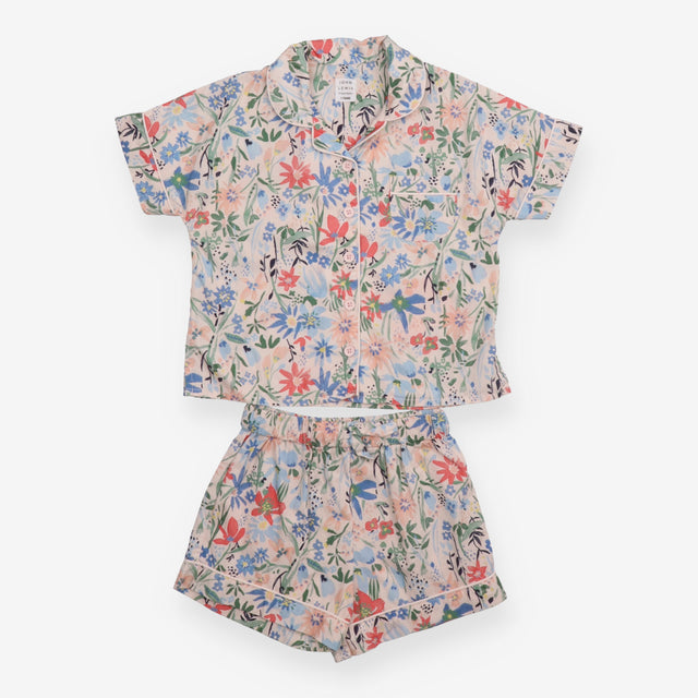Pyjamas Short Cream Floral