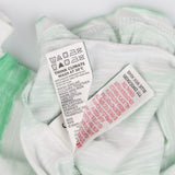 Green and white t-shirt with ice cream