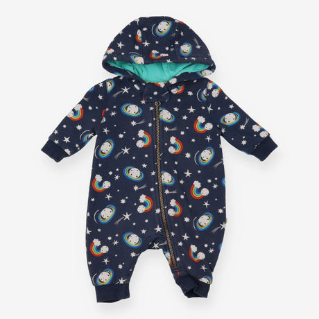 Onesie Navy Space Theme