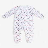 Sleepsuit white with london icons