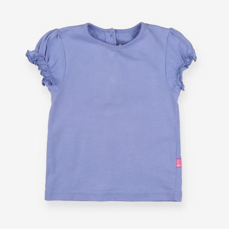 Light blue t-shirt frill sleeves