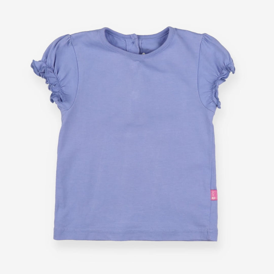 Light blue t-shirt frill sleeves