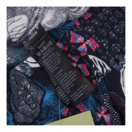 Trousers Blue Printed