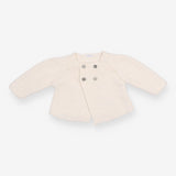 Cream Knit Cardigan Bout'chou