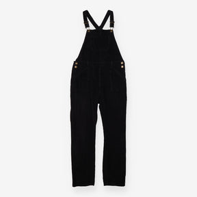 Black Corduroy Dungarees 