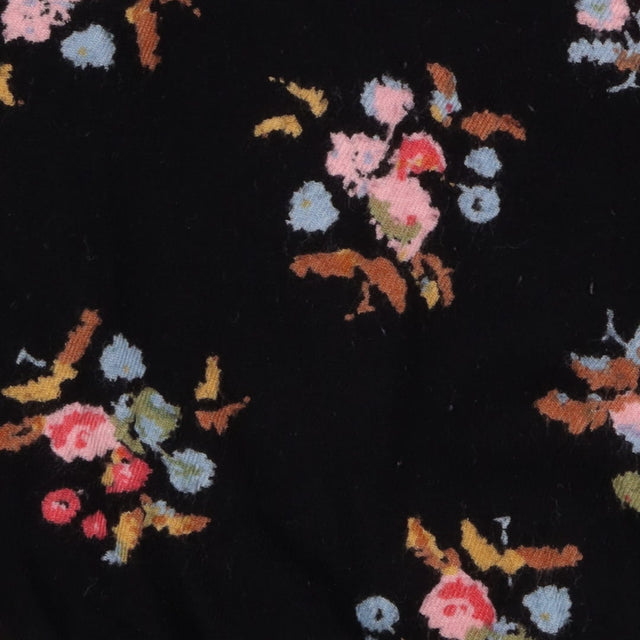 Dress Short Sleeve Navy Flower Print