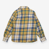 Shirt Yellow and Blue Check