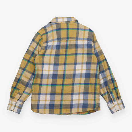 Shirt Yellow and Blue Check
