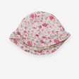 White Sunhat with Roses