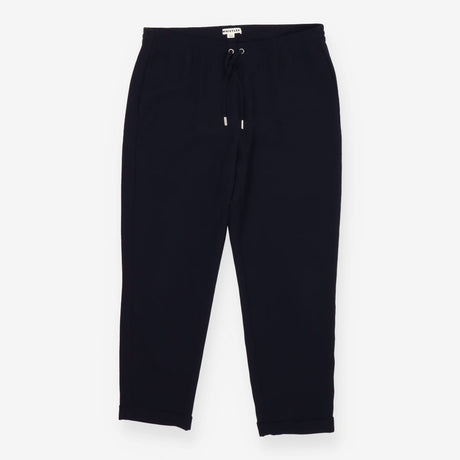 Navy Joggers Relaxed Fit Drawstring Waist