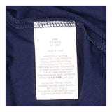 Midi Skirt Navy Blue Gold Metallic Polka Dot