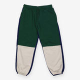 Joggers blue green and white