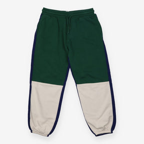Joggers blue green and white