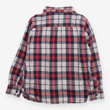 Shirt Long Sleeve Red and Blue Check