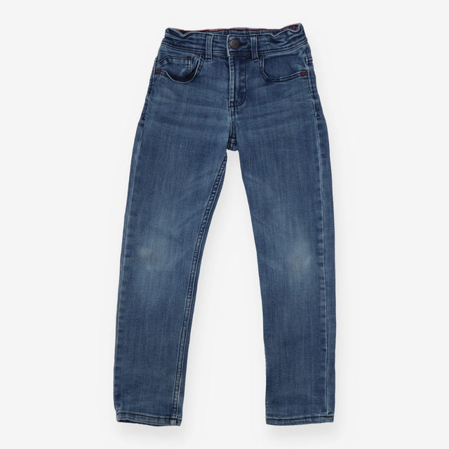 Jeans red stitching
