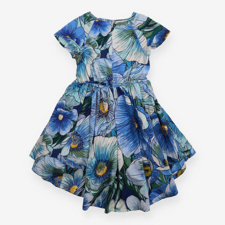Dress with Blue Flowers