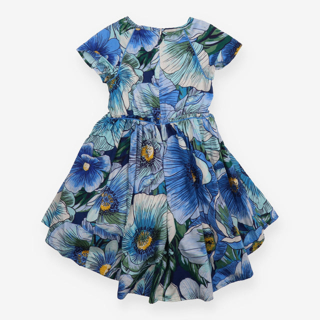 Dress with Blue Flowers