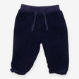 Trousers Cord Pull On Navy