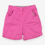 Pink shorts floral lined pockets
