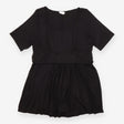 Maternity Top Black Layered Bodice Nursing Stretch