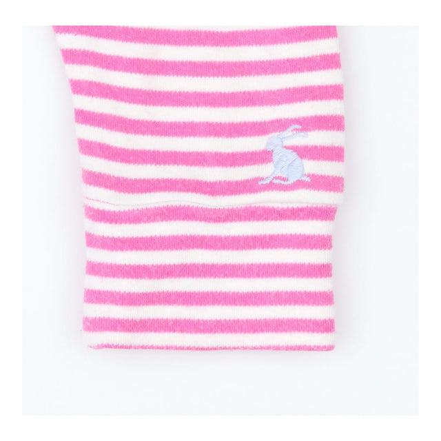 Pink Striped Leggings