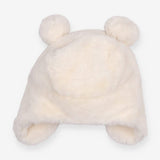 Baby fur winter bear hat