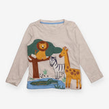 T-shirt long sleeve safari 