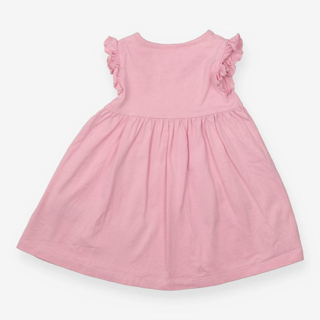 Dress Frill Sleeve pink - Happy