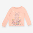 T-shirt long sleeve pink rabbit