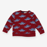Red Dinosaur Sweater