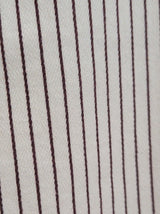 Organic Cotton Pinstripe Sleeveless Midi Dress