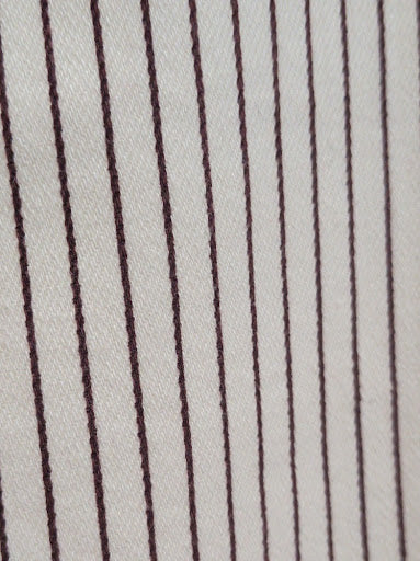 Organic Cotton Pinstripe Sleeveless Midi Dress