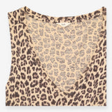 Dress Leopard Print Sleeveless Midi