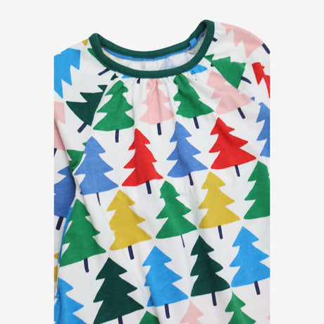 Dress Jersey Long Sleeve Christmas Trees