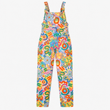 Limited-Edition Molly Piper Doodle-Print Dungarees